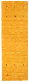  Gabbeh Loom Two Lines - Yellow Sag 80X250 Moderni Staza Za Hodnik
 Žuta (Vuna, Indija)