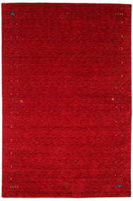  Gabbeh Loom Frame - Crvena Sag 190X290 Moderni Grimizno Crvena/Tamnocrvena (Vuna, Indija)