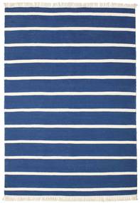  Sag Stripe - Dark Plava Sag 160X230 Autentični
 Moderni Ručno Tkani Tamnoplava/Plava (Vuna, Indija)