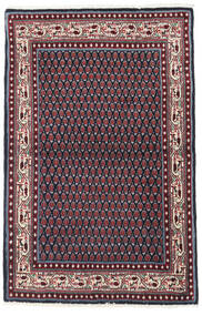  Sarough Mir Tepih 97X151 Perzijski Vuneni Crvena/Siva Mali Sag 