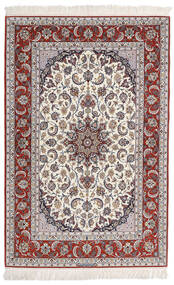  Isfahan Svileni Navoji Potpisan: Entashari Sag 159X230 Autentični
 Orijentalni Ručno Uzlan Svjetlosiva/Bež (Vuna/Svila, Perzija/Iran)