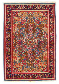  Kerman Sag 119X178 Autentični
 Orijentalni Ručno Uzlan Tamnocrvena/Tamnoljubičasta (Vuna, Perzija/Iran)