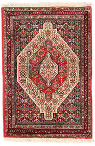  Senneh Sag 72X105 Autentični Orijentalni Ručno Uzlan Tamnosmeđa/Tamnocrvena (Vuna, Perzija/Iran)