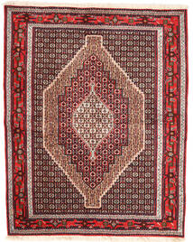  Senneh Sag 120X153 Autentični
 Orijentalni Ručno Uzlan Tamnocrvena/Tamnosmeđa (Vuna, Perzija/Iran)