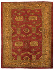  Oriental Overdyed Sag 144X183 Autentični
 Moderni Ručno Uzlan Tamnosmeđa/Tamnocrvena (Vuna, Perzija/Iran)