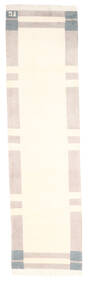 Gabbeh Indo Sag 83X300 Autentični
 Moderni Ručno Uzlan Tepih Staze
 Bež/Bijela/Krem (Vuna, Indija)