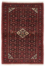  Hosseinabad Sag 105X150 Autentični
 Orijentalni Ručno Uzlan Crna/Tamnosmeđa (Vuna, Perzija/Iran)
