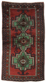  Antički Karabag Ca. 1900 Sag 131X256 Autentični Orijentalni Ručno Uzlan Crna/Tamnosmeđa (Vuna, Azerbajdžan/Rusija)